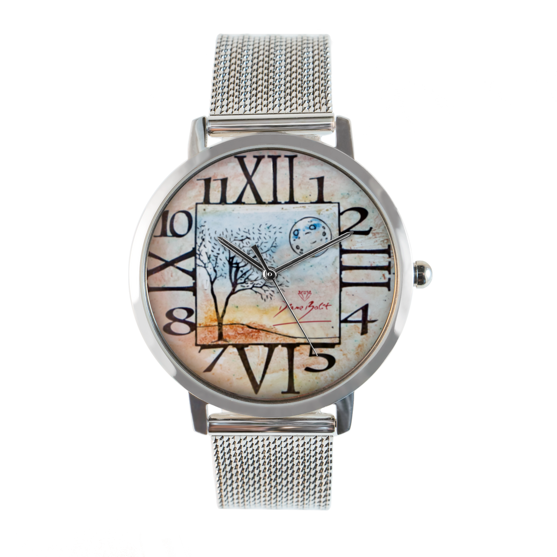 Montre femme fashion acier inoxydable| ARBRE LUNE