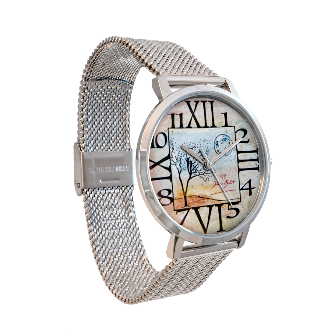 Montre femme fashion acier inoxydable| ARBRE LUNE