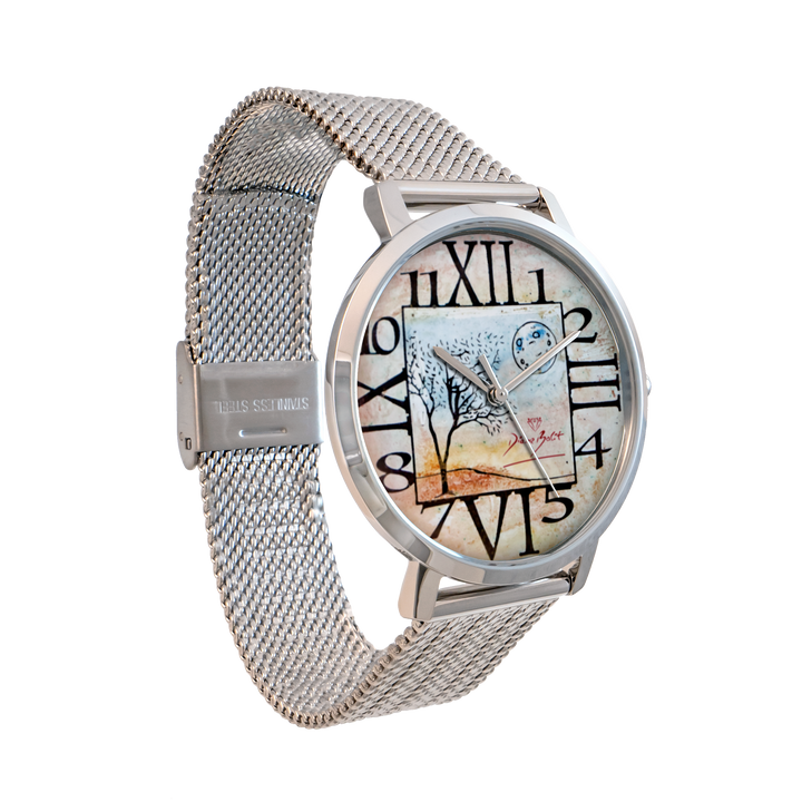 Montre femme fashion acier inoxydable| ARBRE LUNE