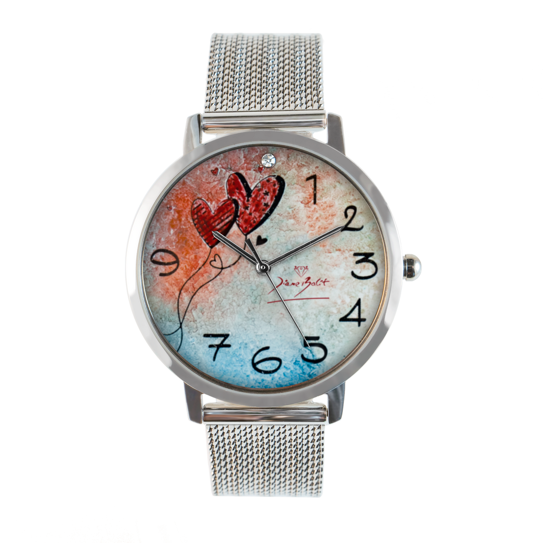 Montre femme fashion bracelet en acier inoxydable| COEURS BALLON