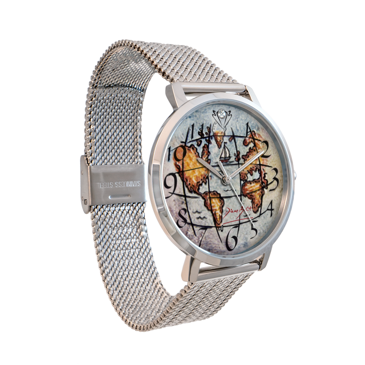 Montre femme fashion bracelet acier inoxydable| MAPPEMONDE