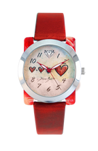 Load image into Gallery viewer, Handcrafted ladies watch hearts | LOTS OF LOVE
