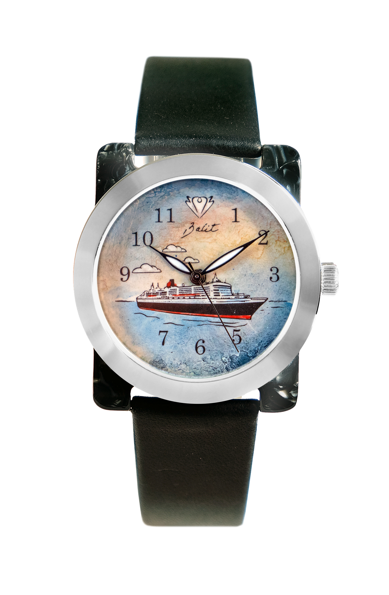 Women s Hand Painted Travel Watch CRUISE SHIP