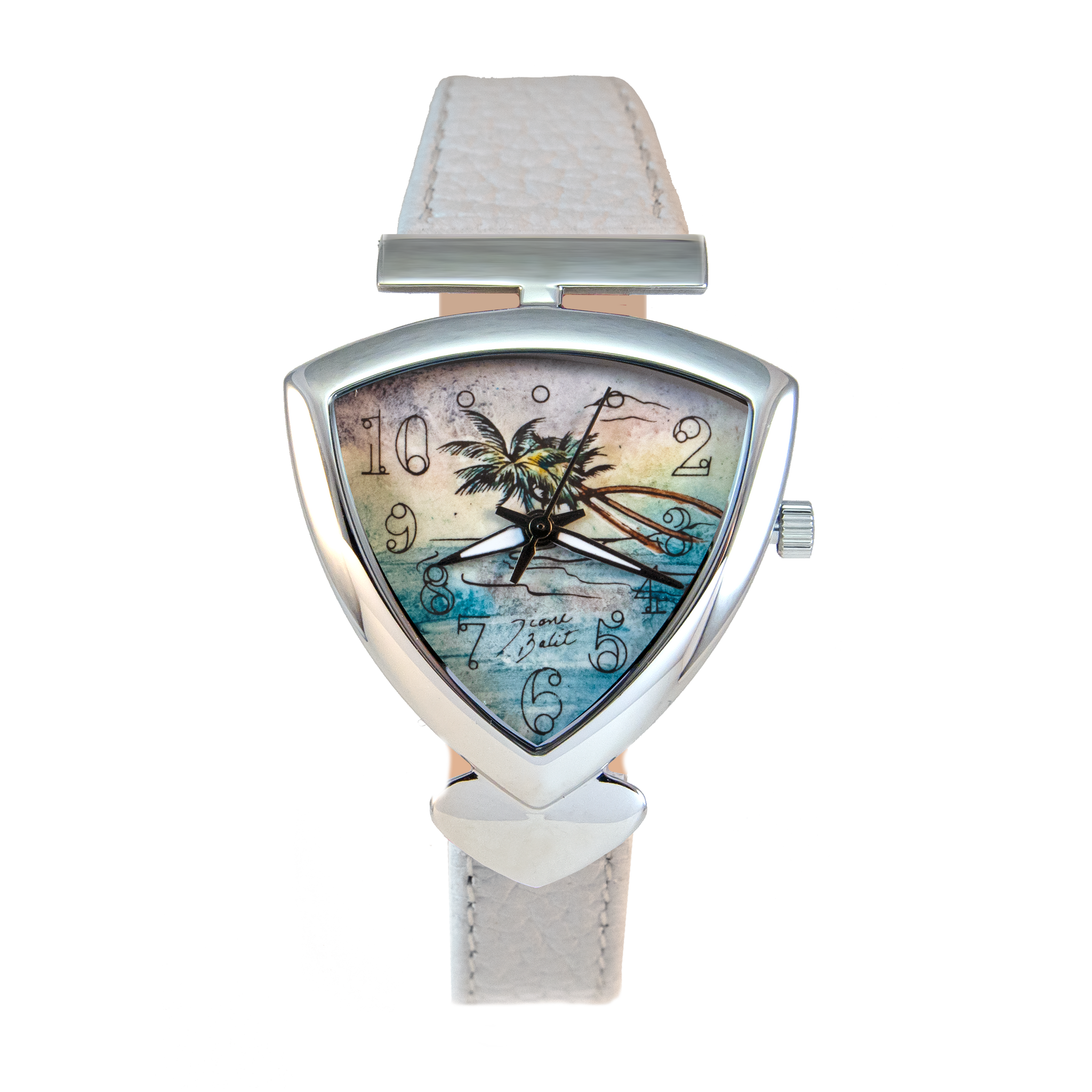 Montre Pour Femme Tavan - Cadran Blanc, Bracelet Cuir, étanche 30m - Neuf Avec étiquettes