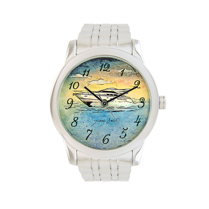 Montre homme artistique bracelet acier inoxydable | BATEAU SPEED