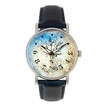Load image into Gallery viewer, Men&#39;s stainless steel watch with leather strap | MUSIC TREE
