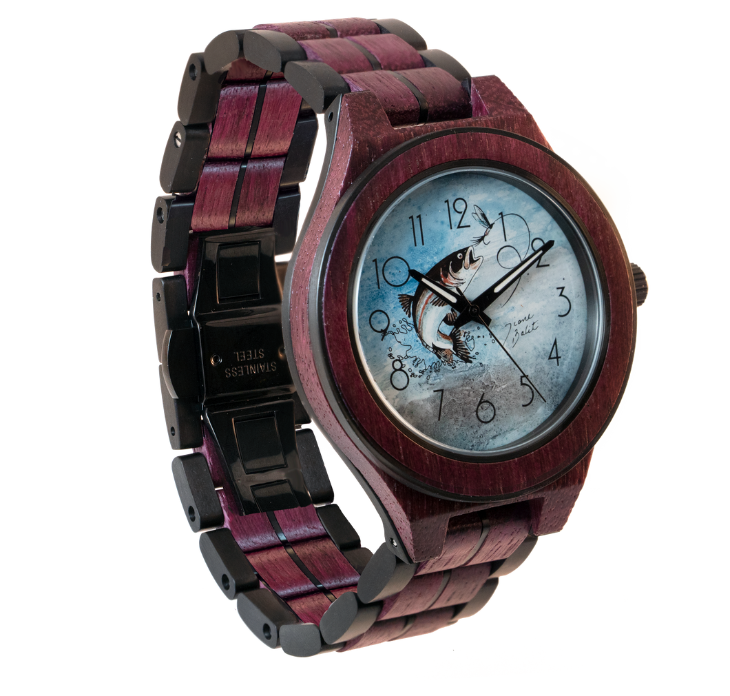 Men's watch in exotic wood | TROUT