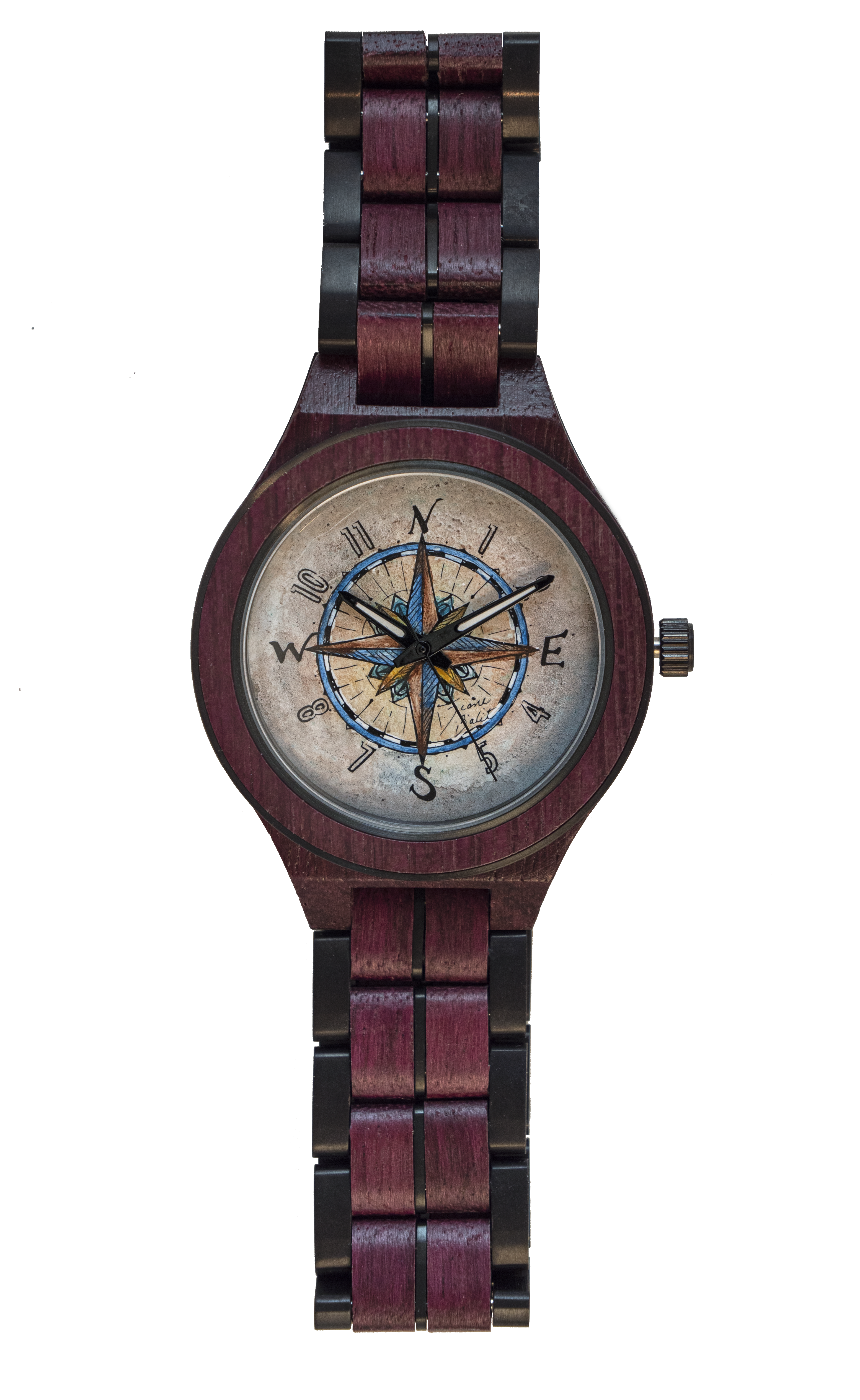 Montre pour homme en bois | ROSE DES VENTS