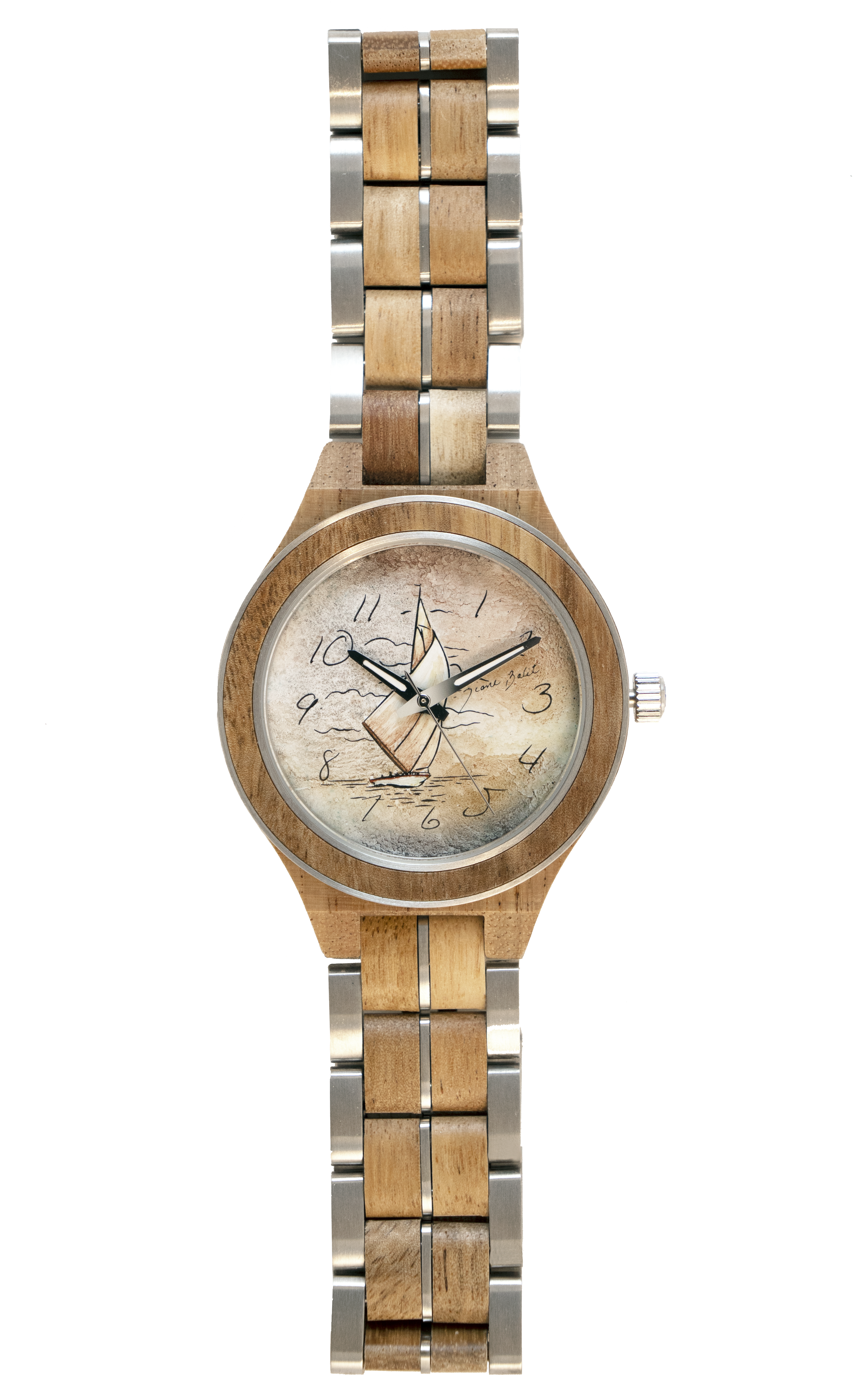 Montre pour homme en bois exotique | VOILIER