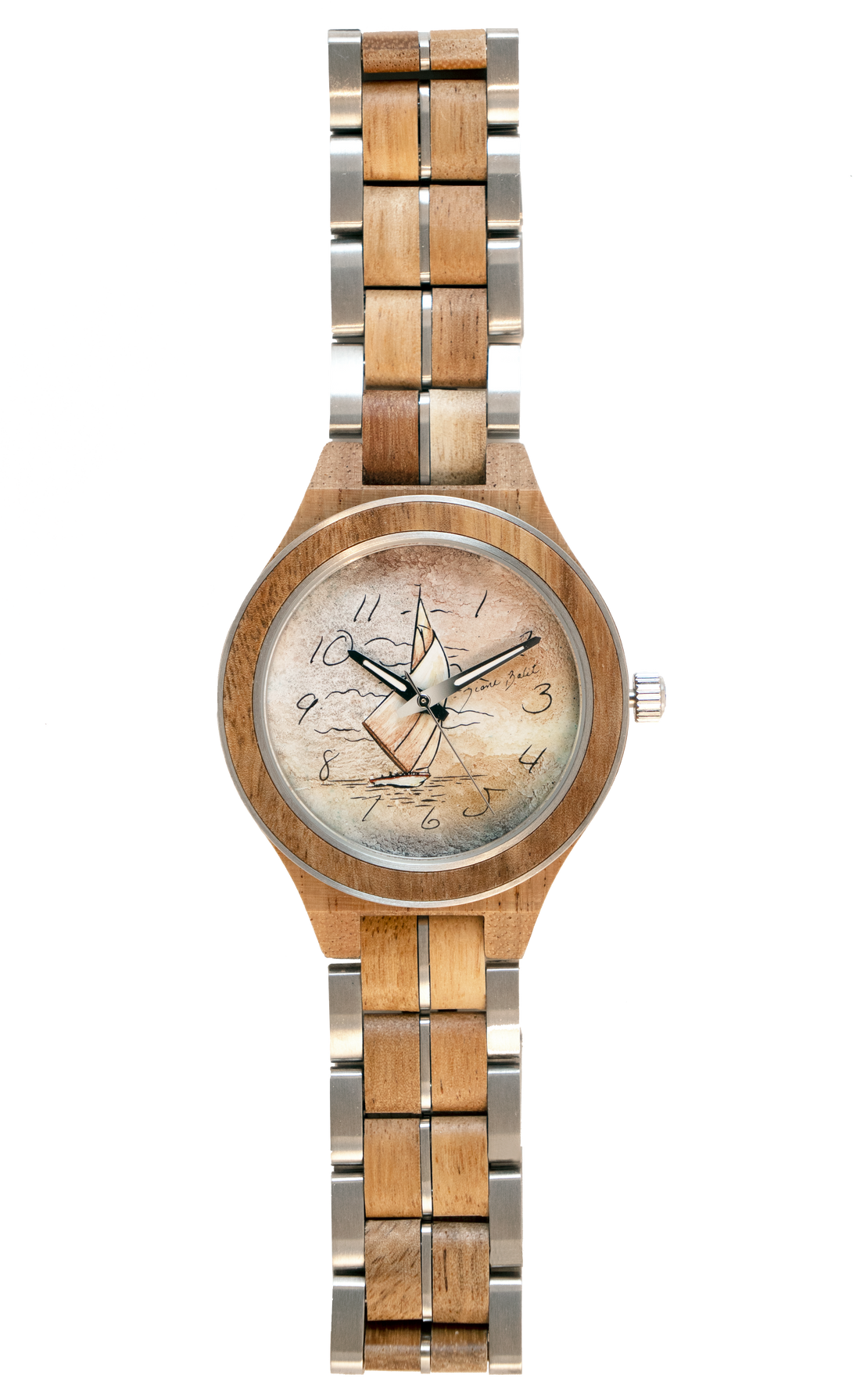 Montre pour homme en bois exotique | VOILIER