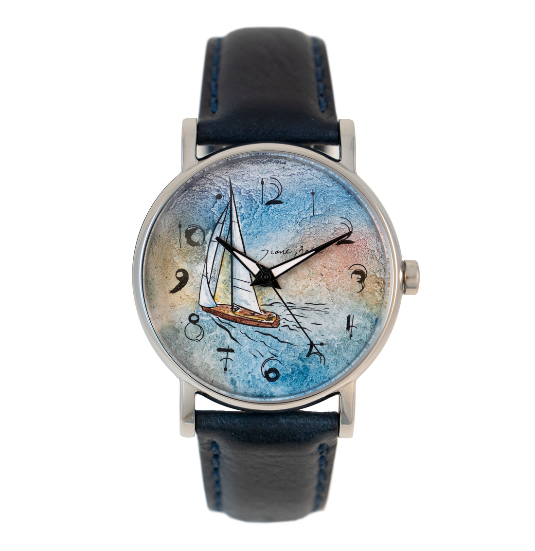 Montre homme acier et cuir | VOILIER