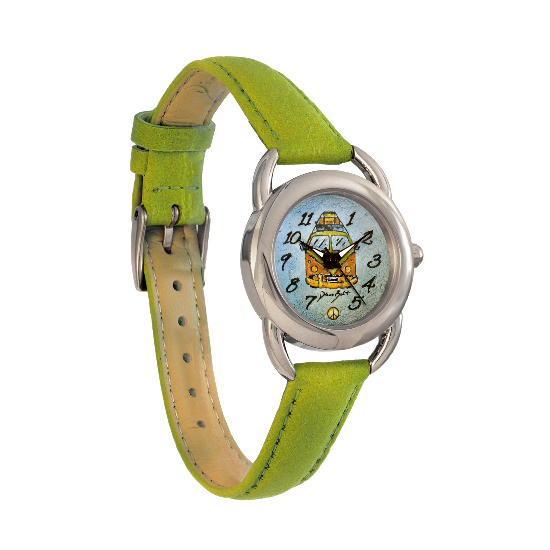 Montre femme cuir végane Vintage/  VAN WEST FALIA