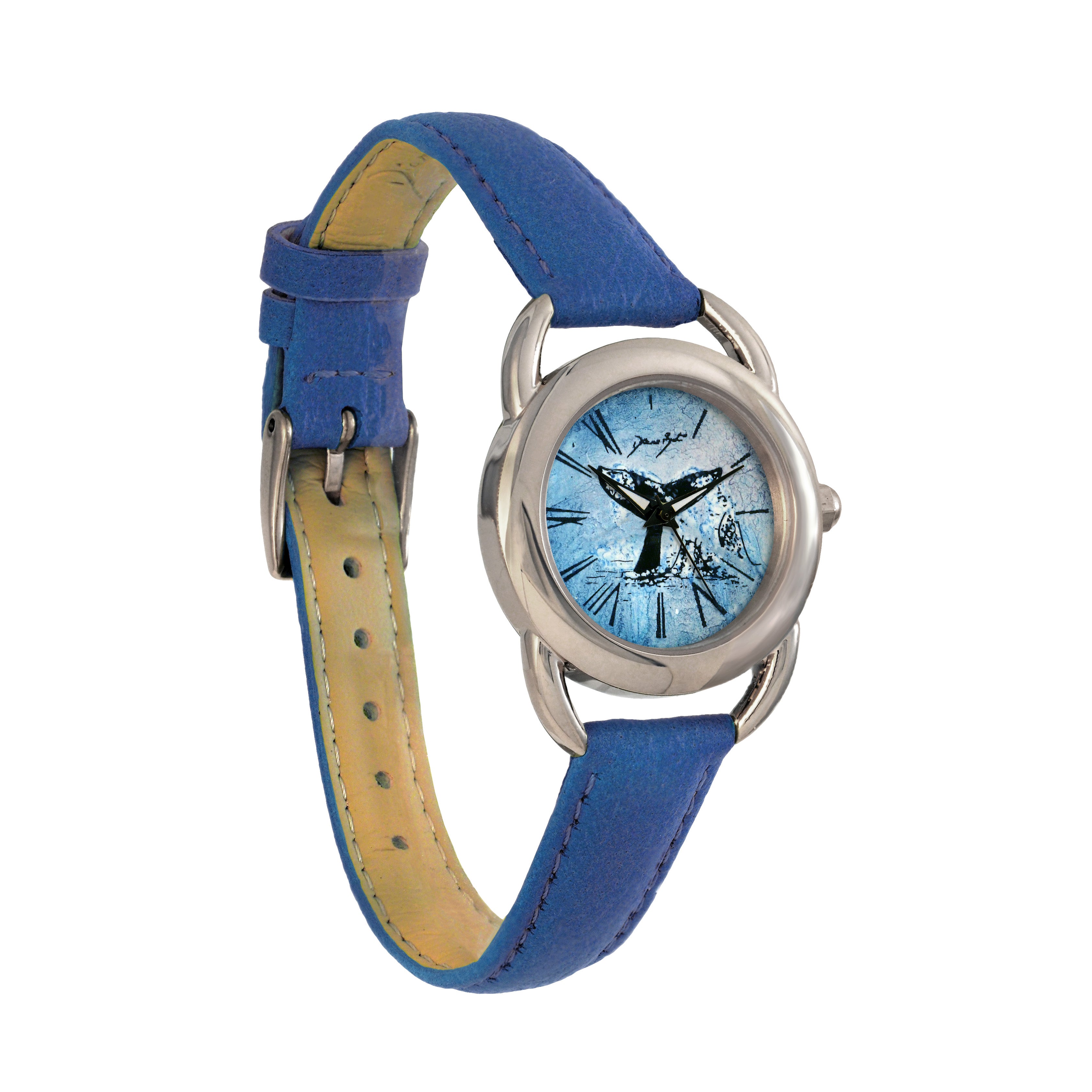 Montre femme animal barcelet végane/ QUEUE DE BALEINE