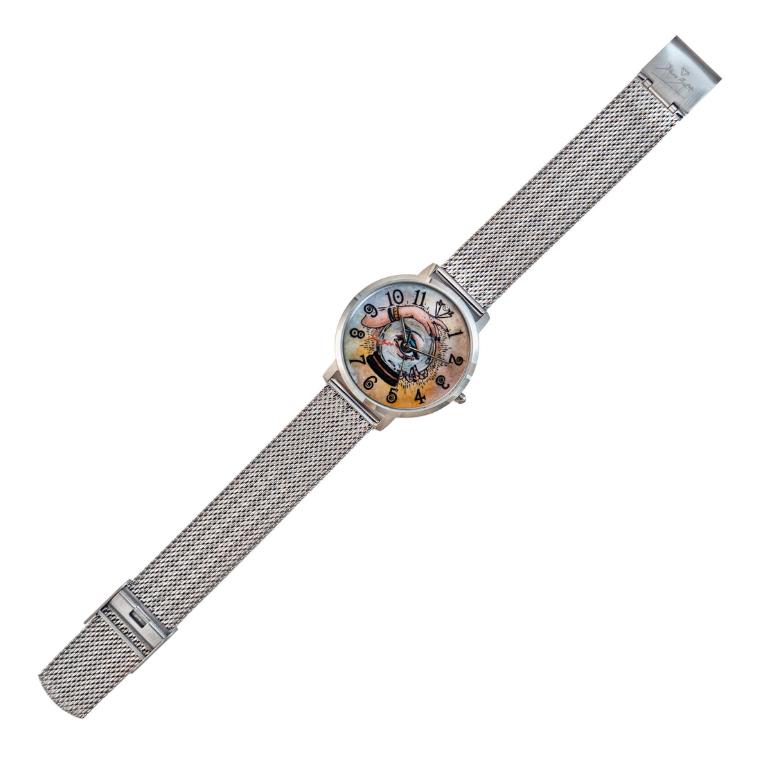 Montre femme fashion bracelet acier inoxydable | Boule de cristal