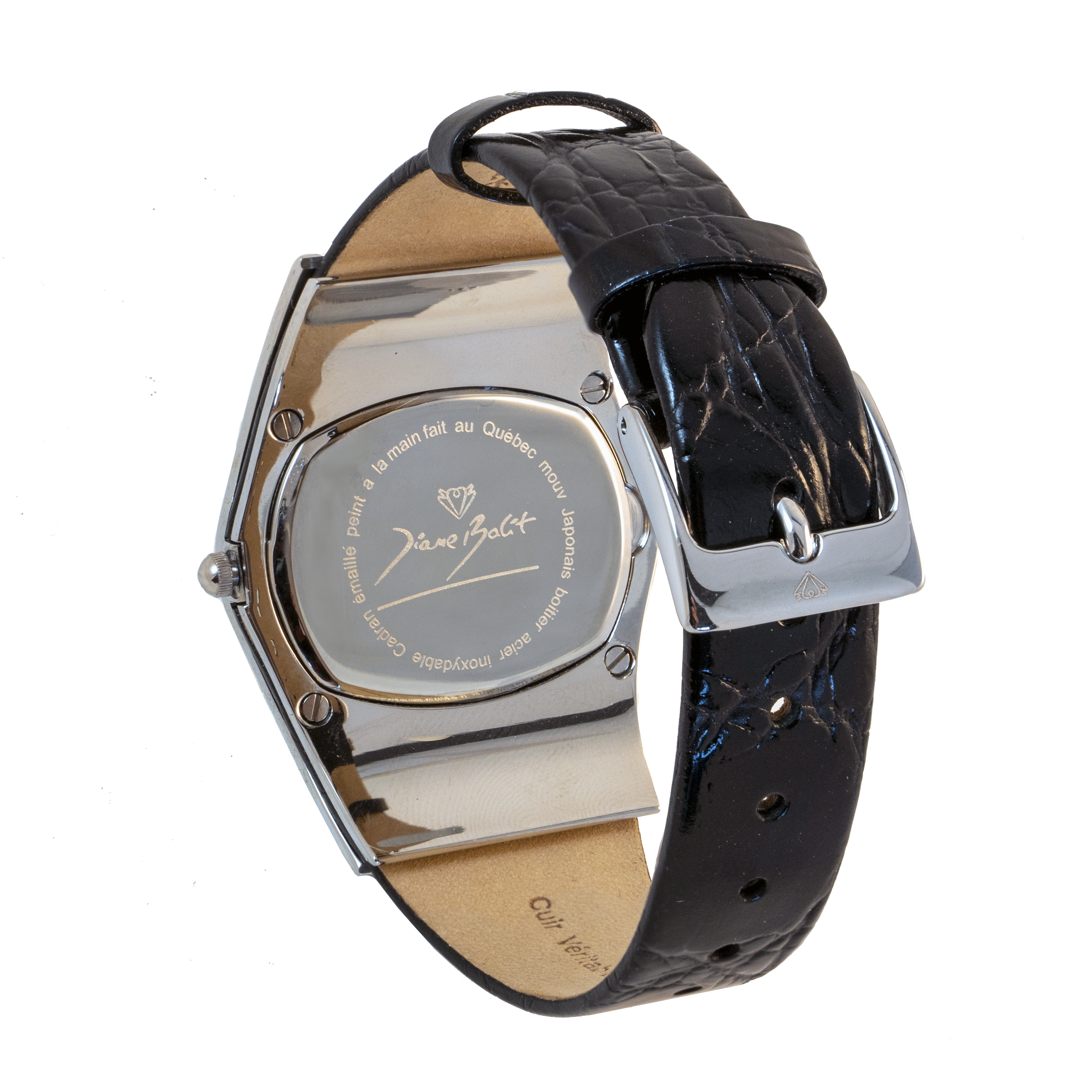 Montre femme unique | ARBRE CHAT NOIR