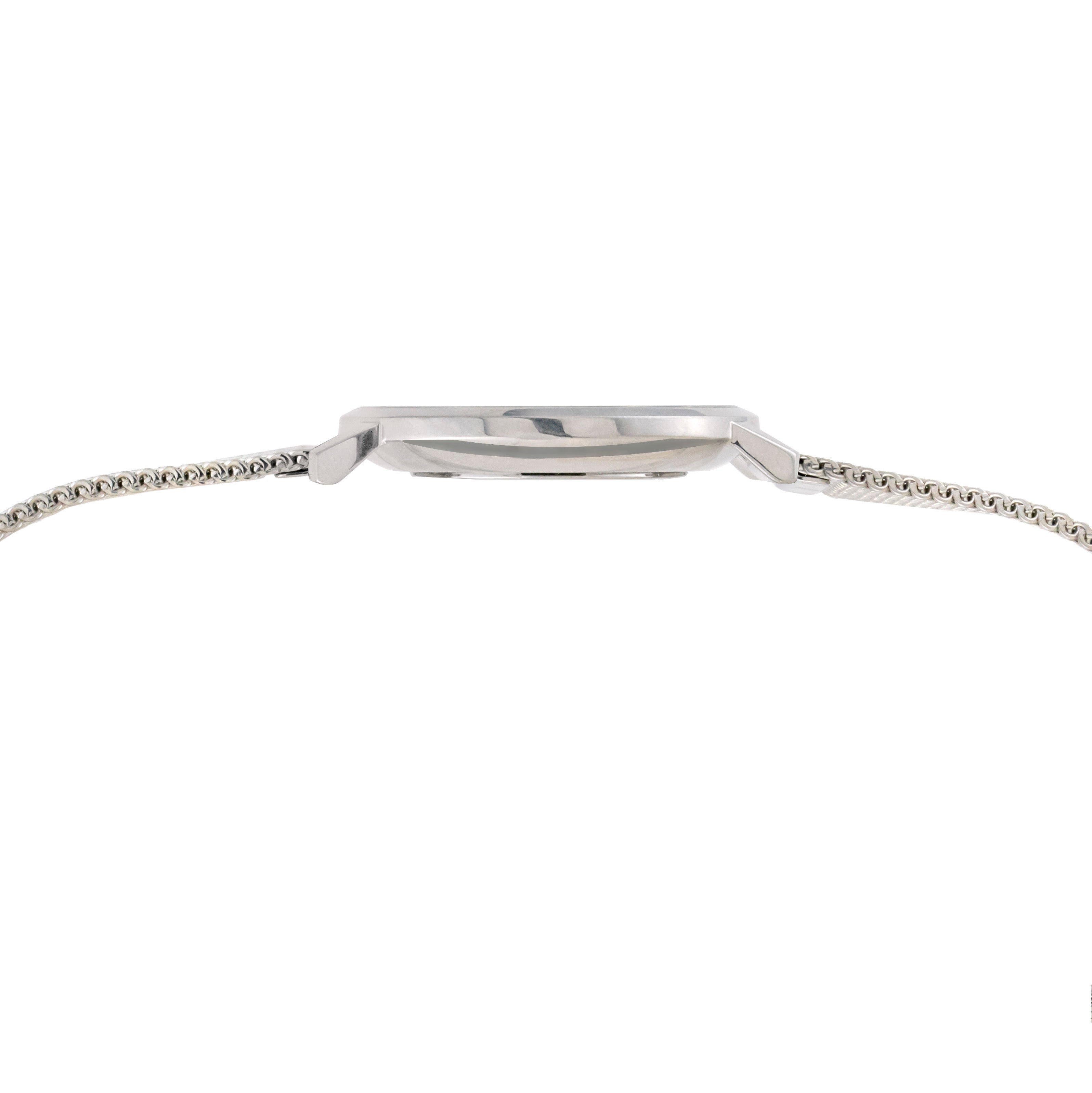 Montre femme fashion bracelet acier inoxydable | Chat foulard